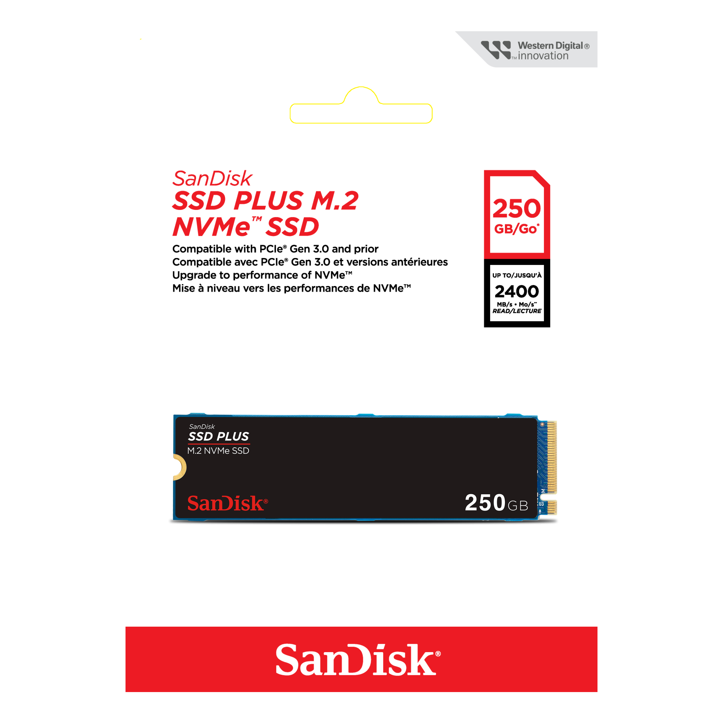 SanDisk SSD PLUS M.2 NVMe SSD-Data Storage-futuromic